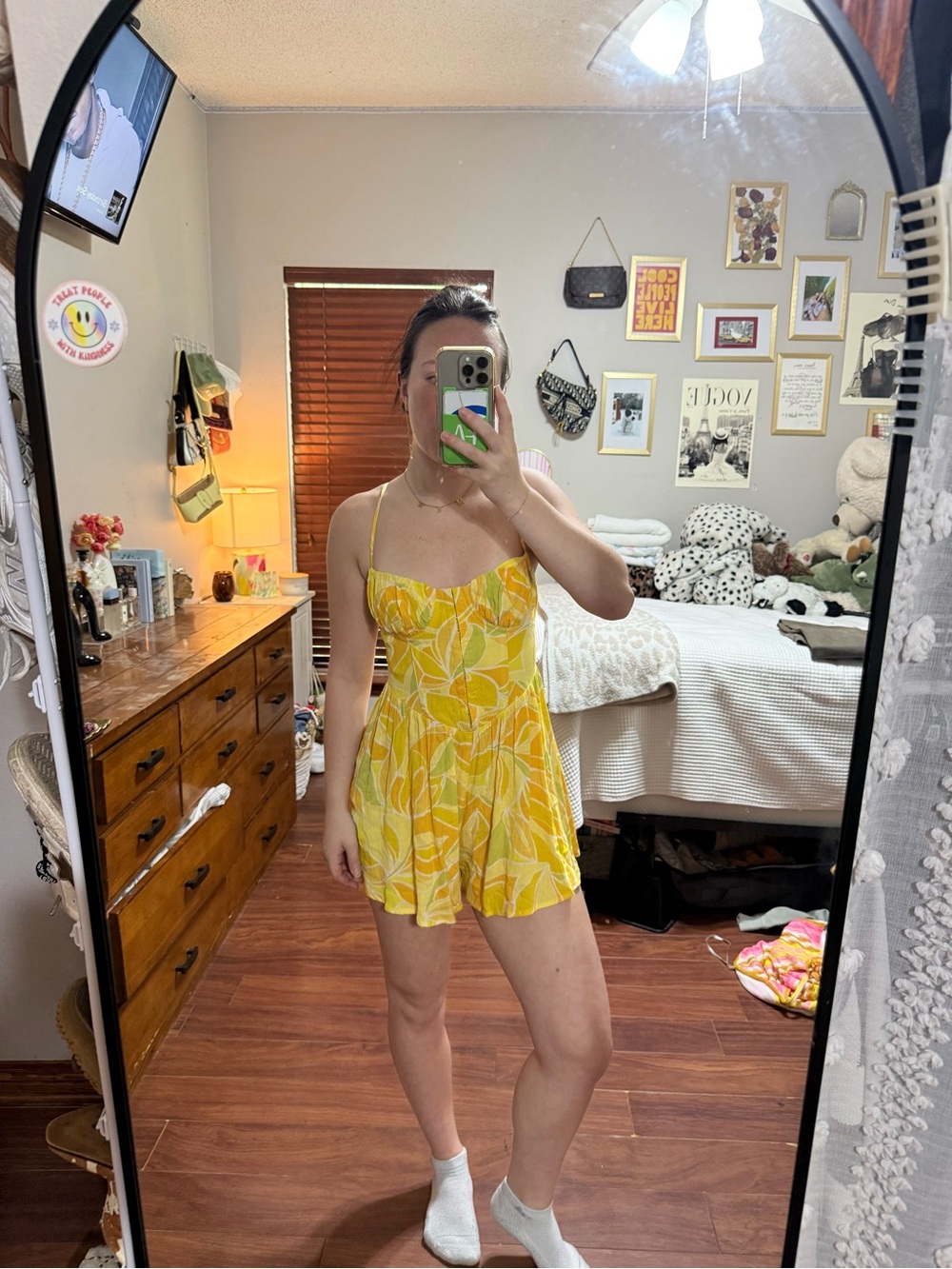 Stella Dallas yellow romper